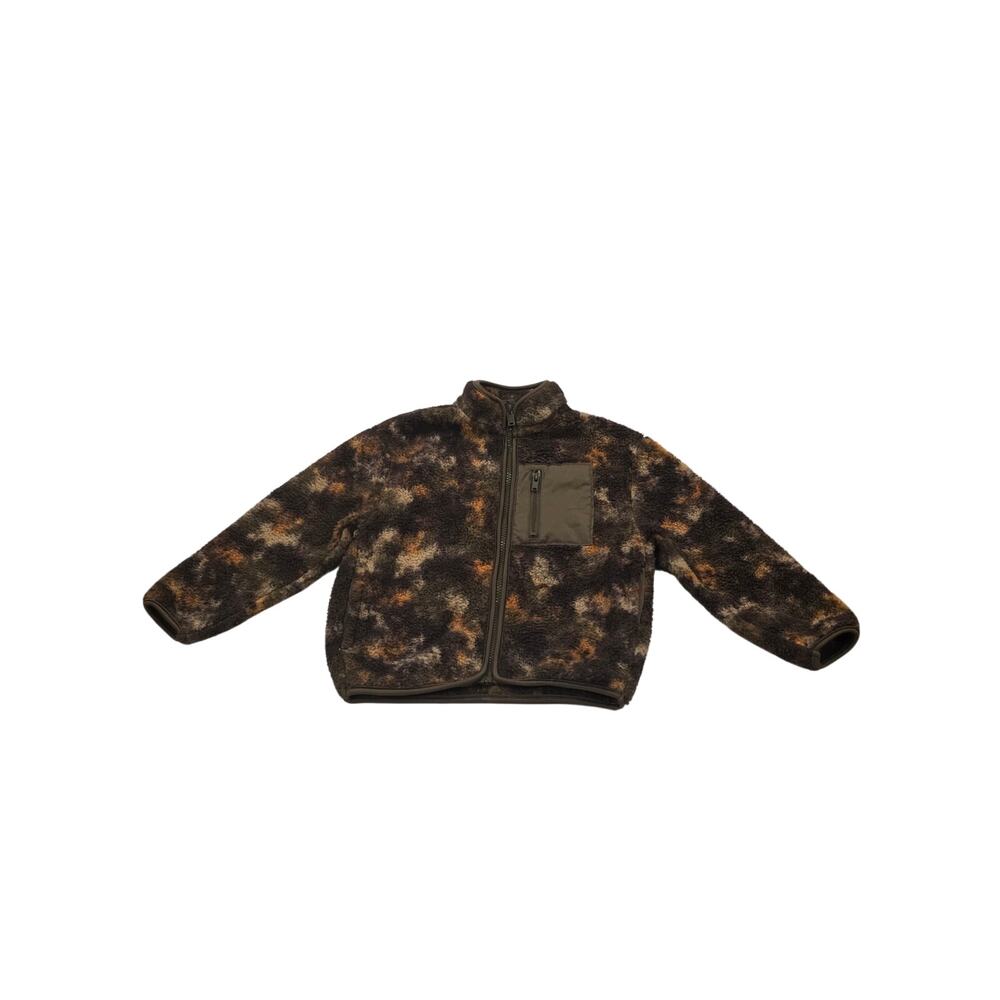 Old Navy Camo Zip Up Jacket Boys Xs 5